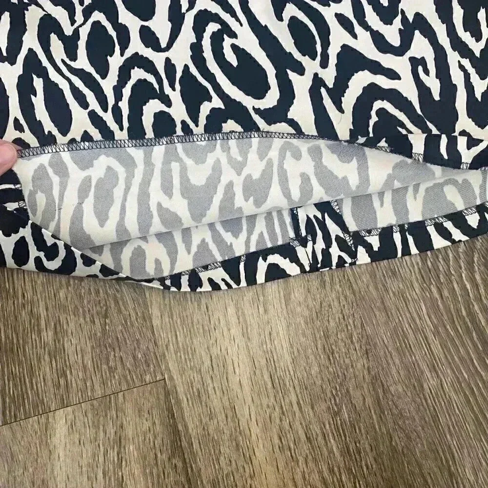 Womens AGB Black and White Dress - 4P - Picture 6 of 12